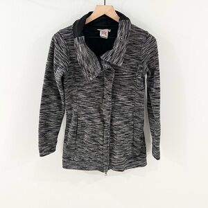 Avalanche Women’s Zip Front Cowl Neck Jacket Gray Size Small